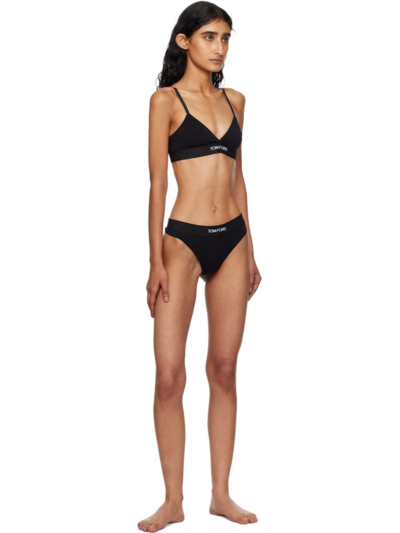 TOM FORD Black Modal Signature Bra outlook
