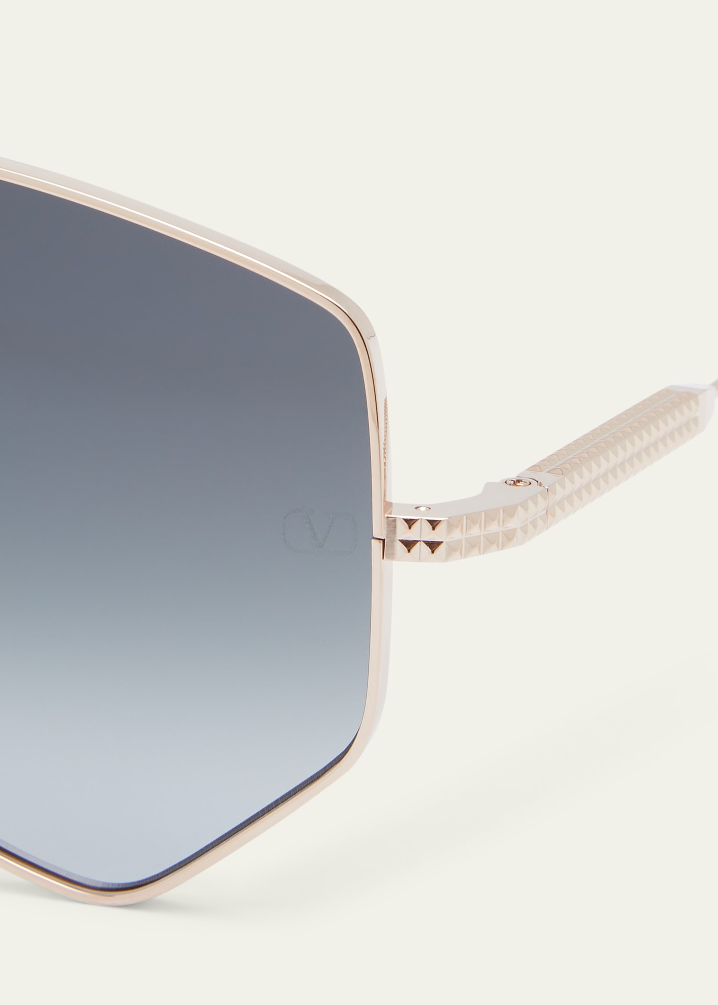 V-Hexagon Titanium Sunglasses - 4
