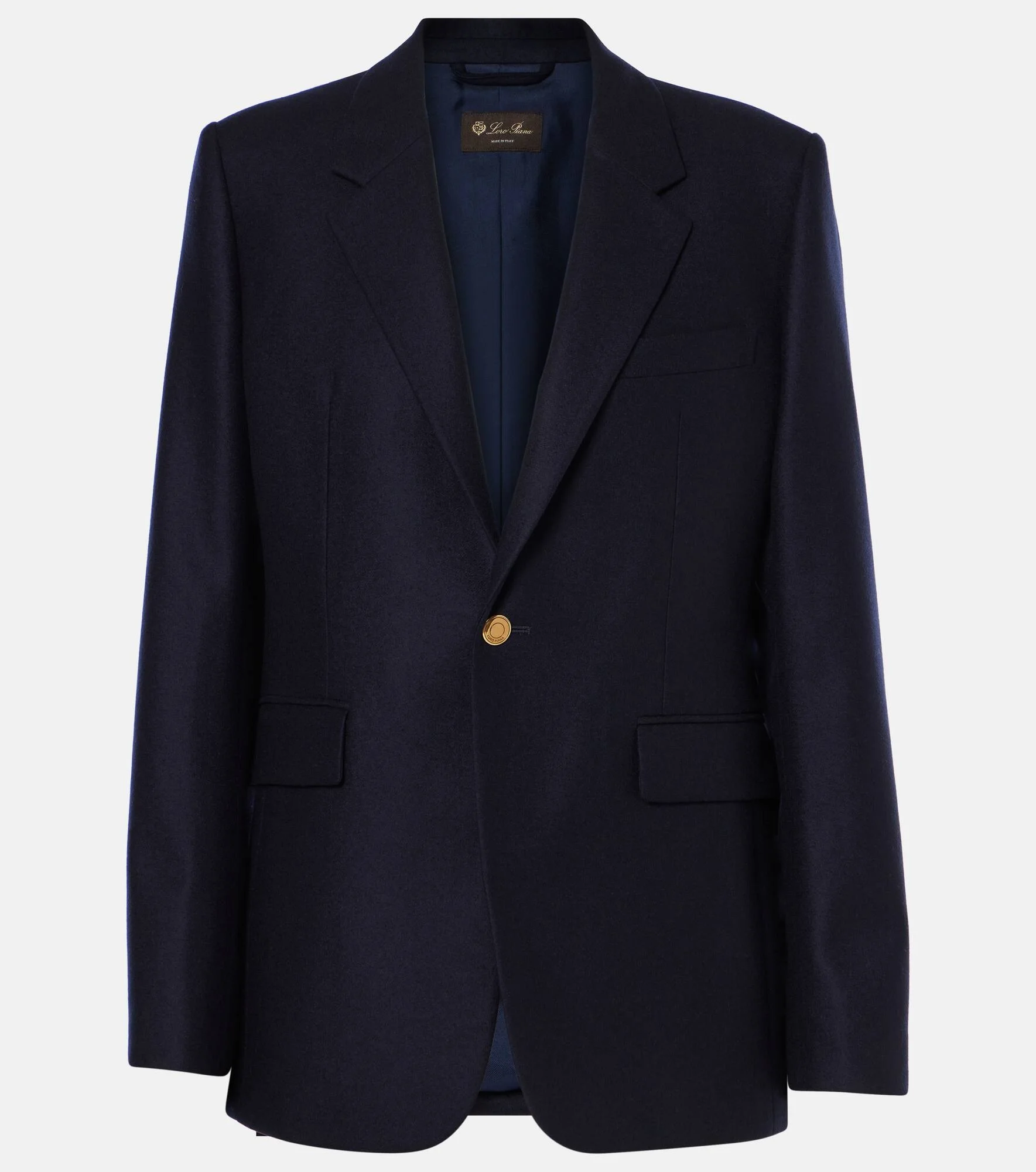 Hellen wool and cashmere flannel jacket - 1