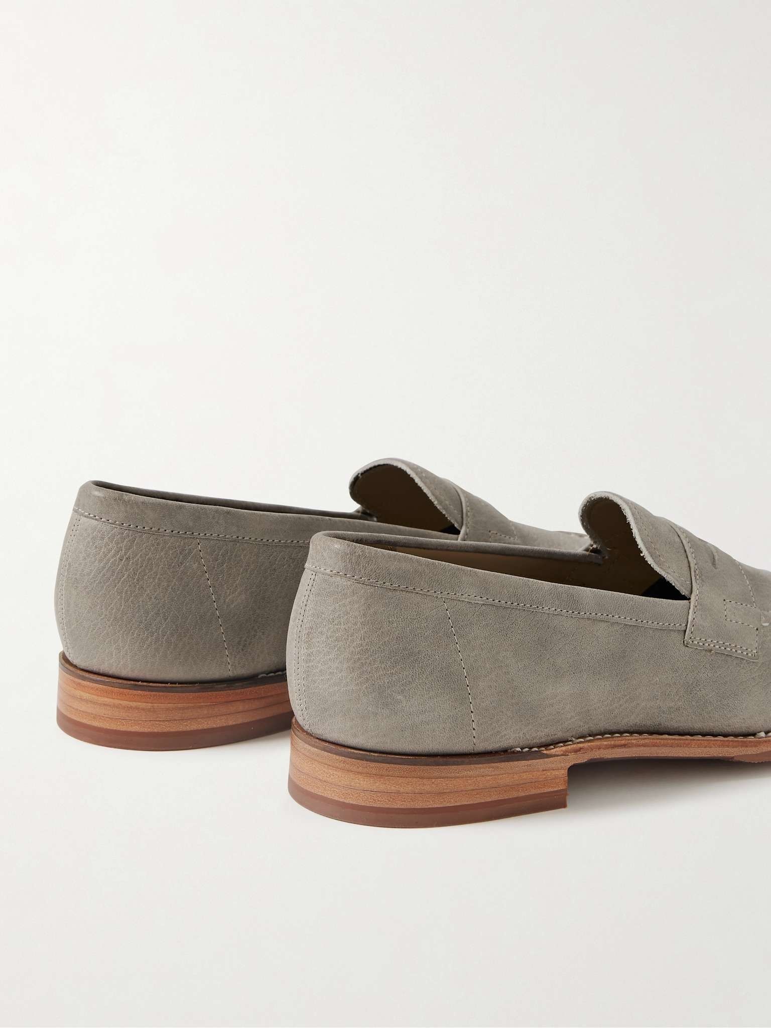 Floyd Full-Grain Nubuck Penny Loafers - 5