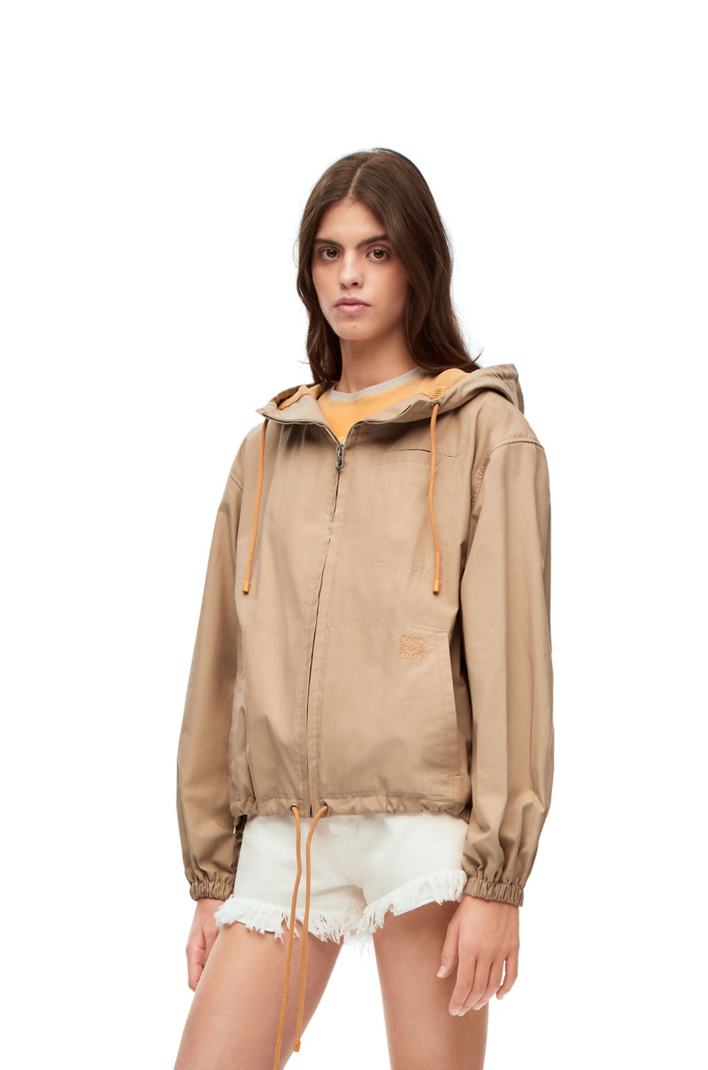 Hooded parka in cotton 3
