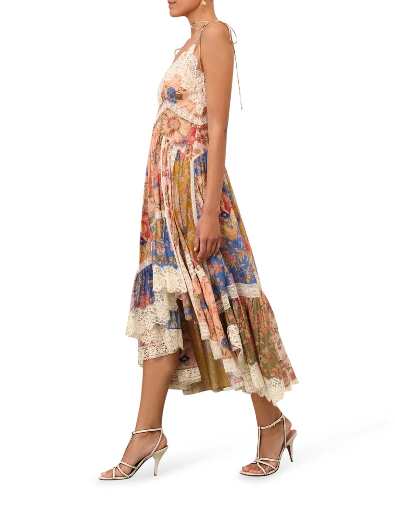 Zimmermann AUGUST ASYMMETRIC SLIP DRESS | suitnegozi