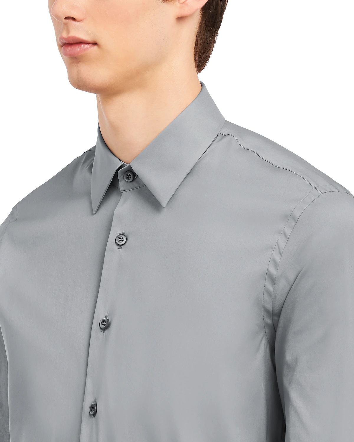 Stretch Poplin Shirt - 5