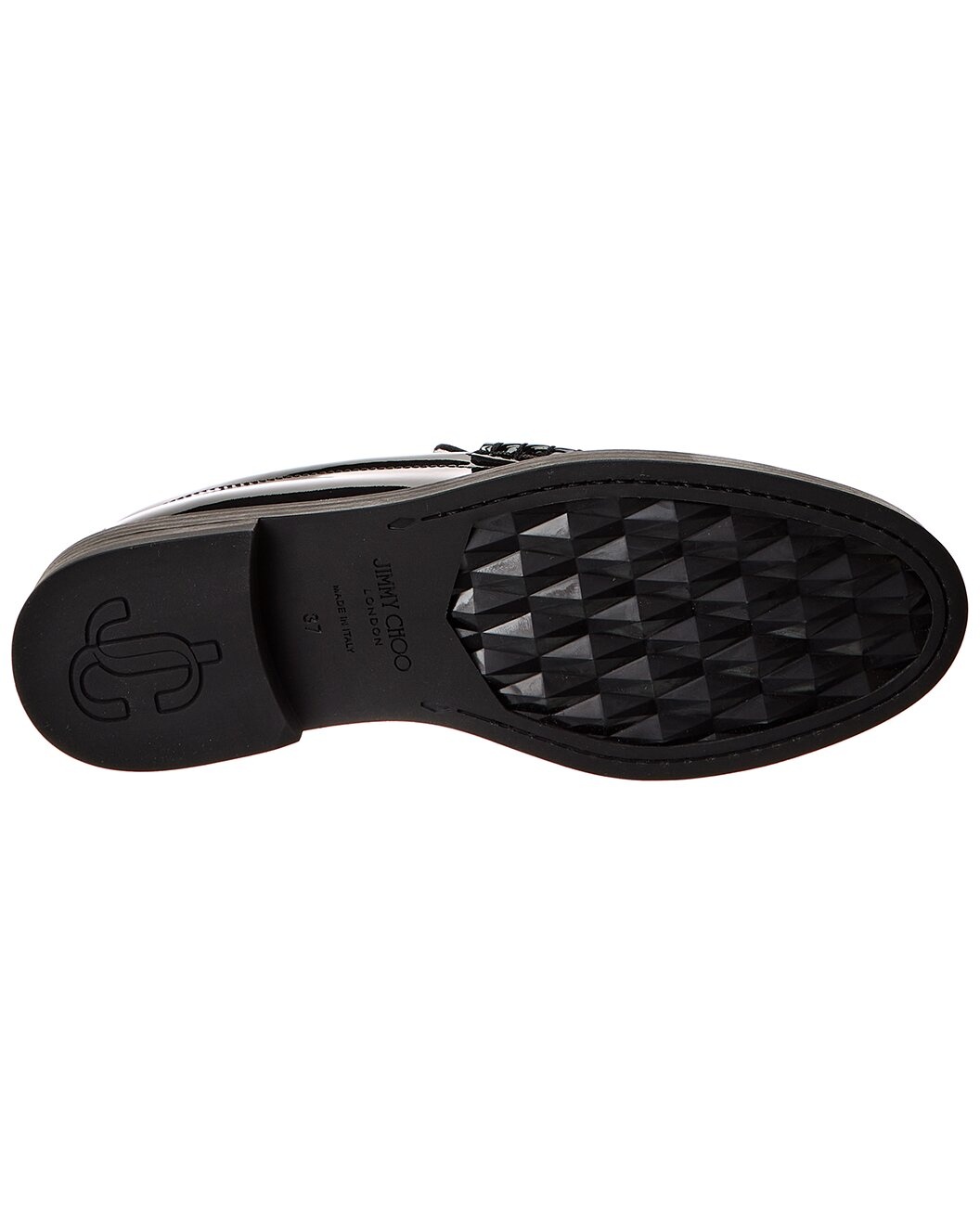 Jimmy Choo Addie Pearl Patent Loafer - 4