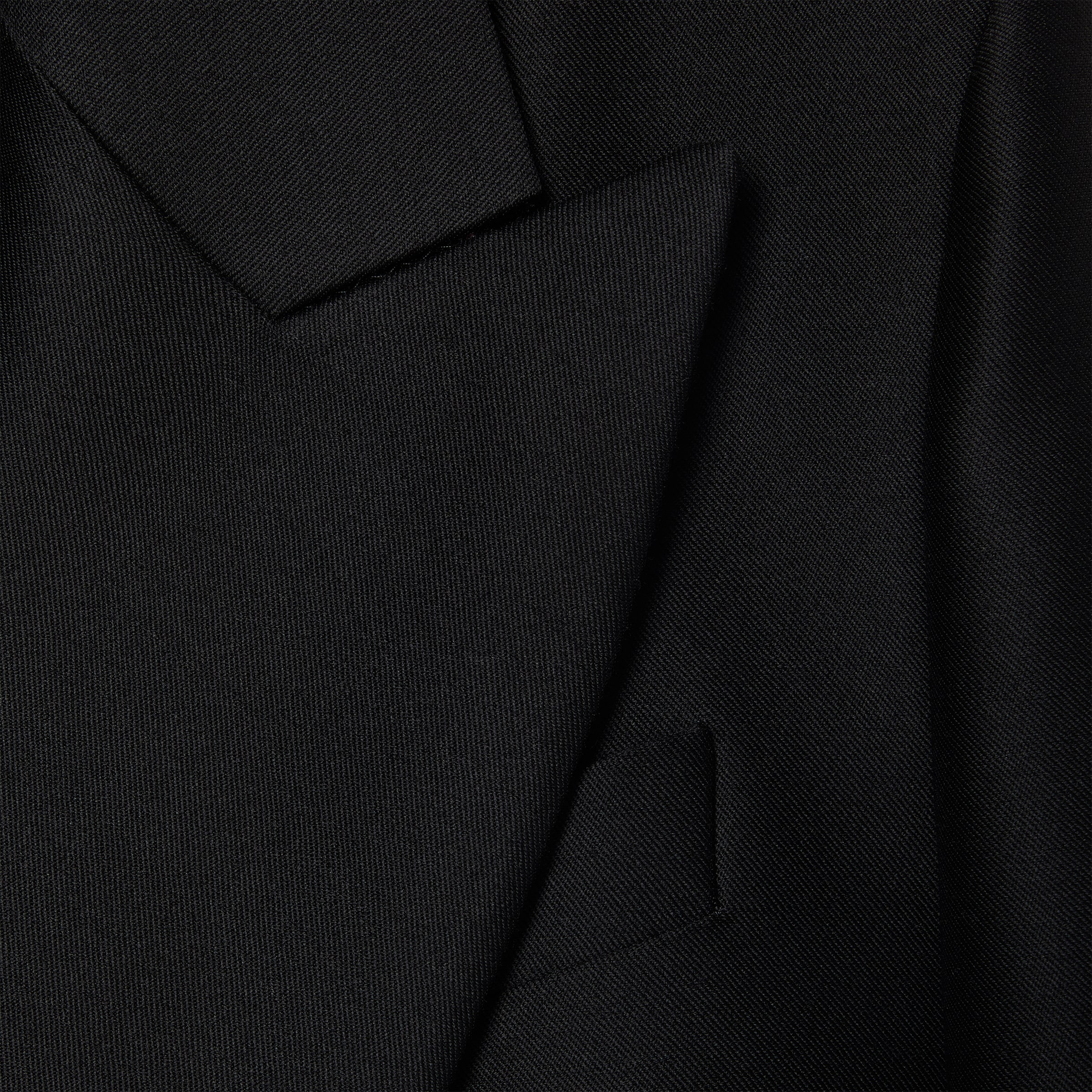 Wool silk gabardine jacket - 7