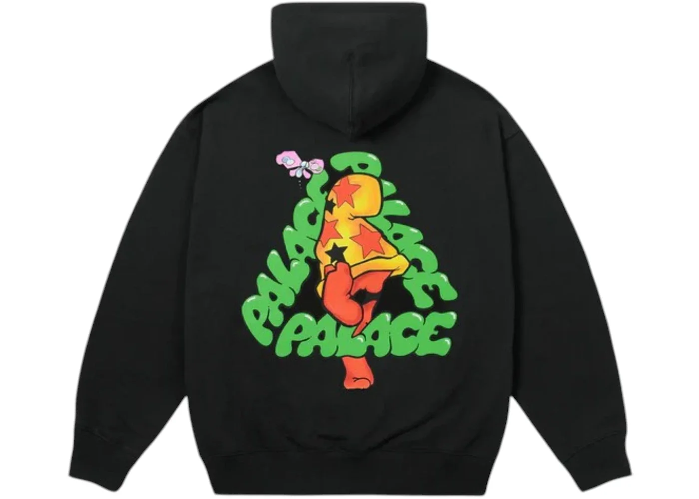 Palace Mark Bode Hood Black - 1