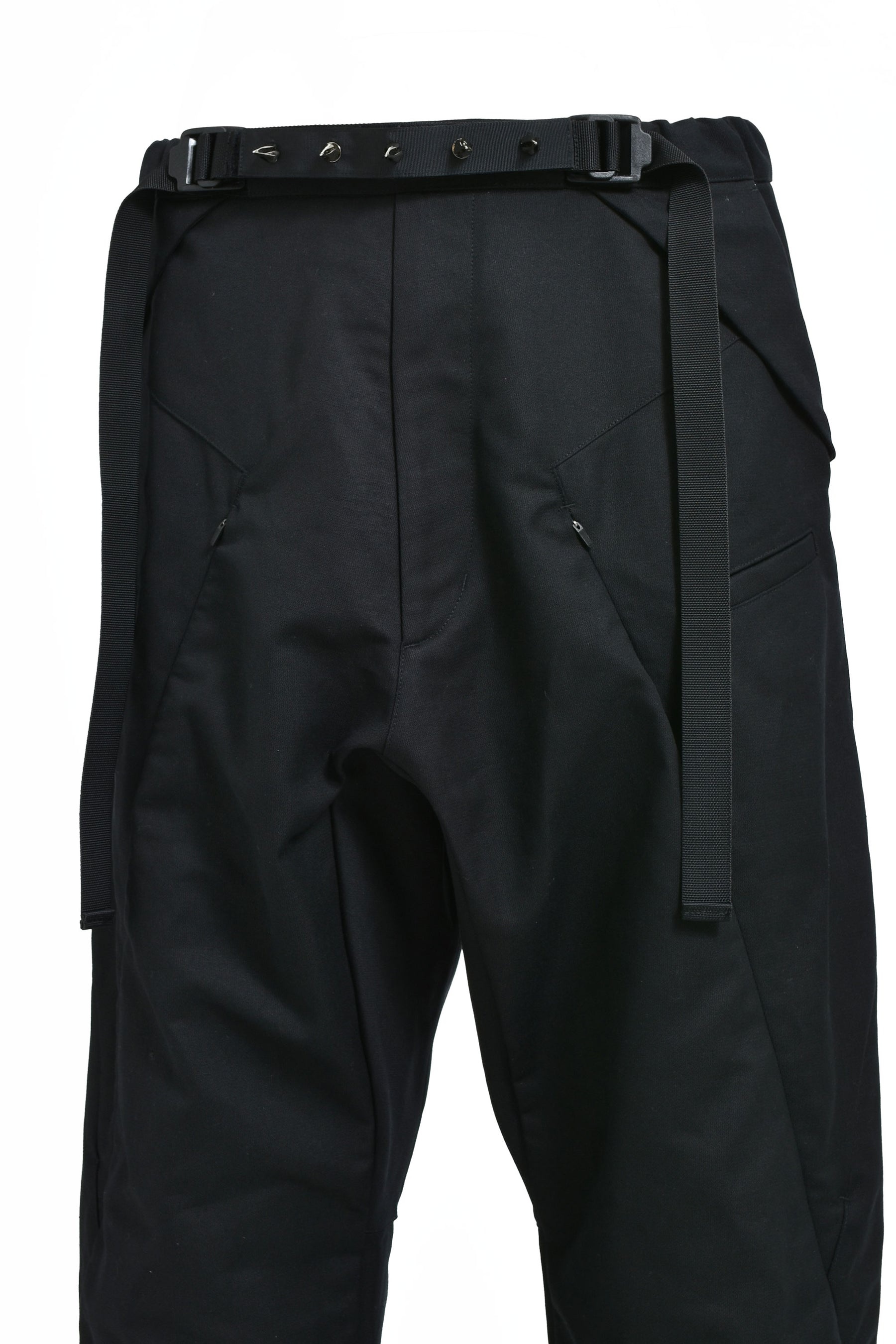COTTON WEB BELT VENT PANTS GEN. 1.1 (P55-KI) / BLK - 4