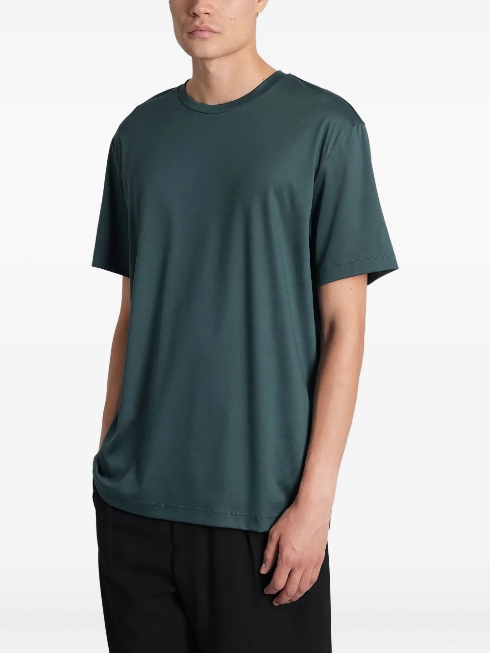 crew-neck short-sleeve T-shirt - 1