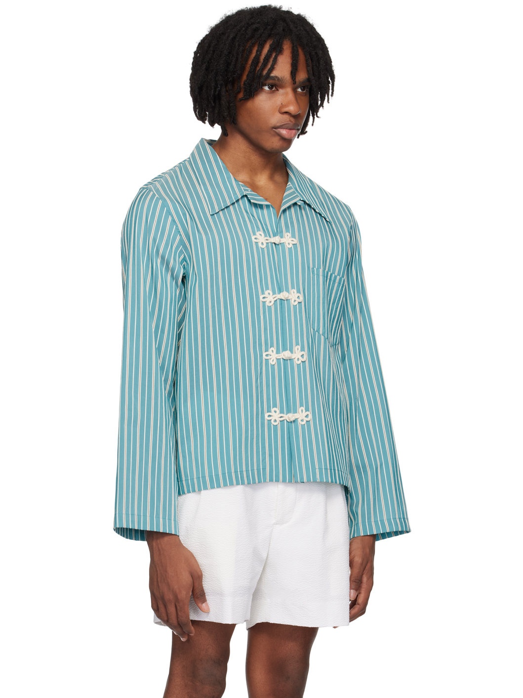 Blue Shore Stripe Shirt - 2