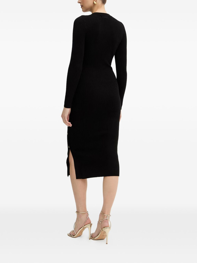 button-embellished midi dress 3