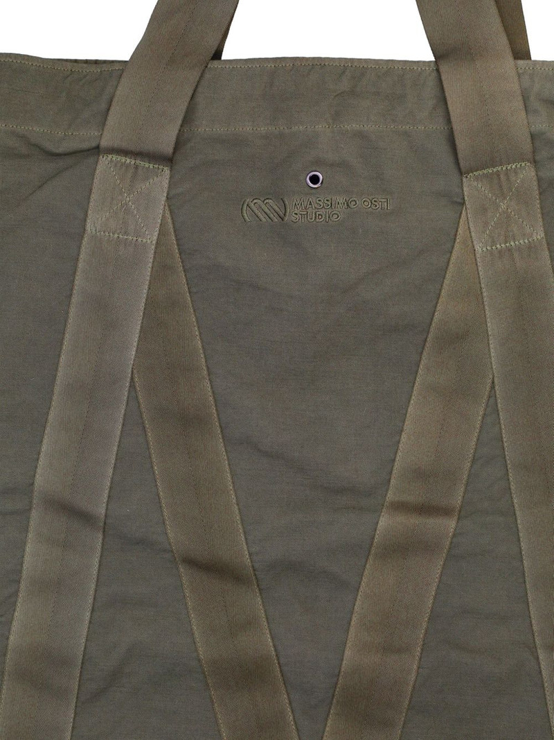 drawstring panelled tote bag 3