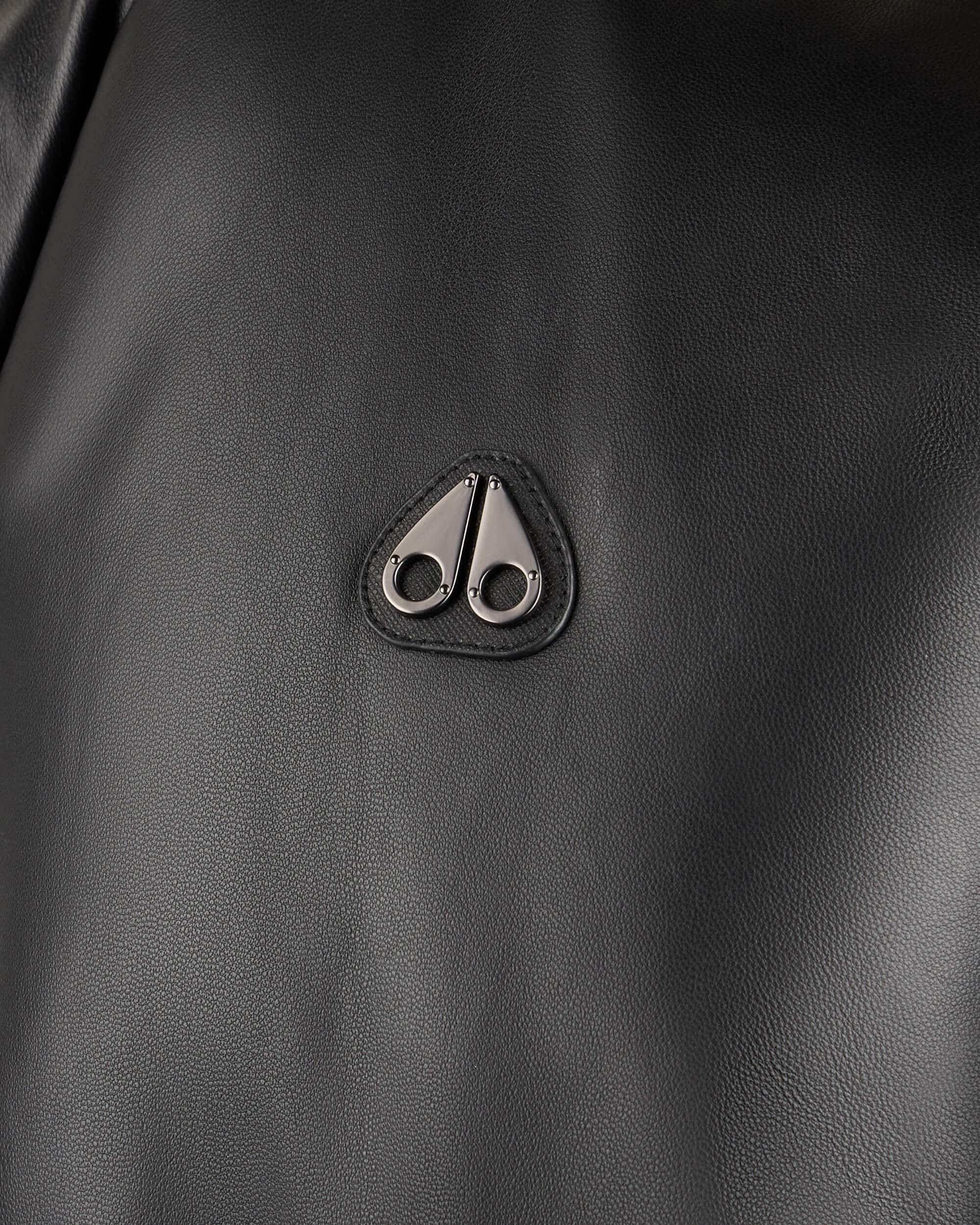 MALACHITE LEATHER DOWN PUFFER - 5