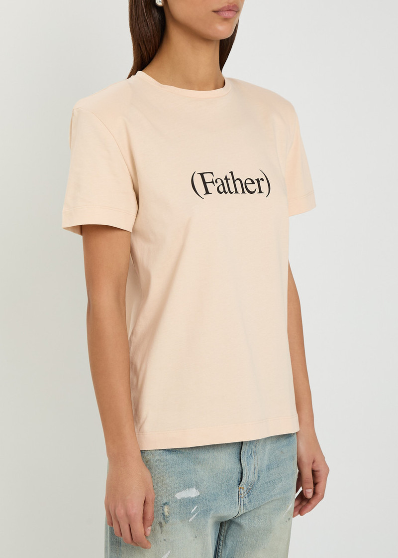 BETTTER Bettter Father Printed Cotton T-shirt outlook