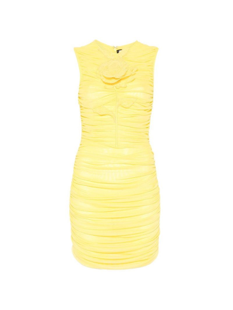 ruched mini dress 1