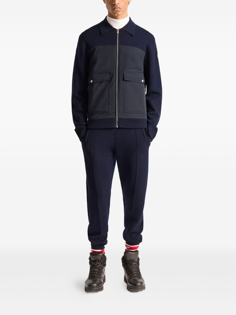 Fusalp panelled cardigan outlook