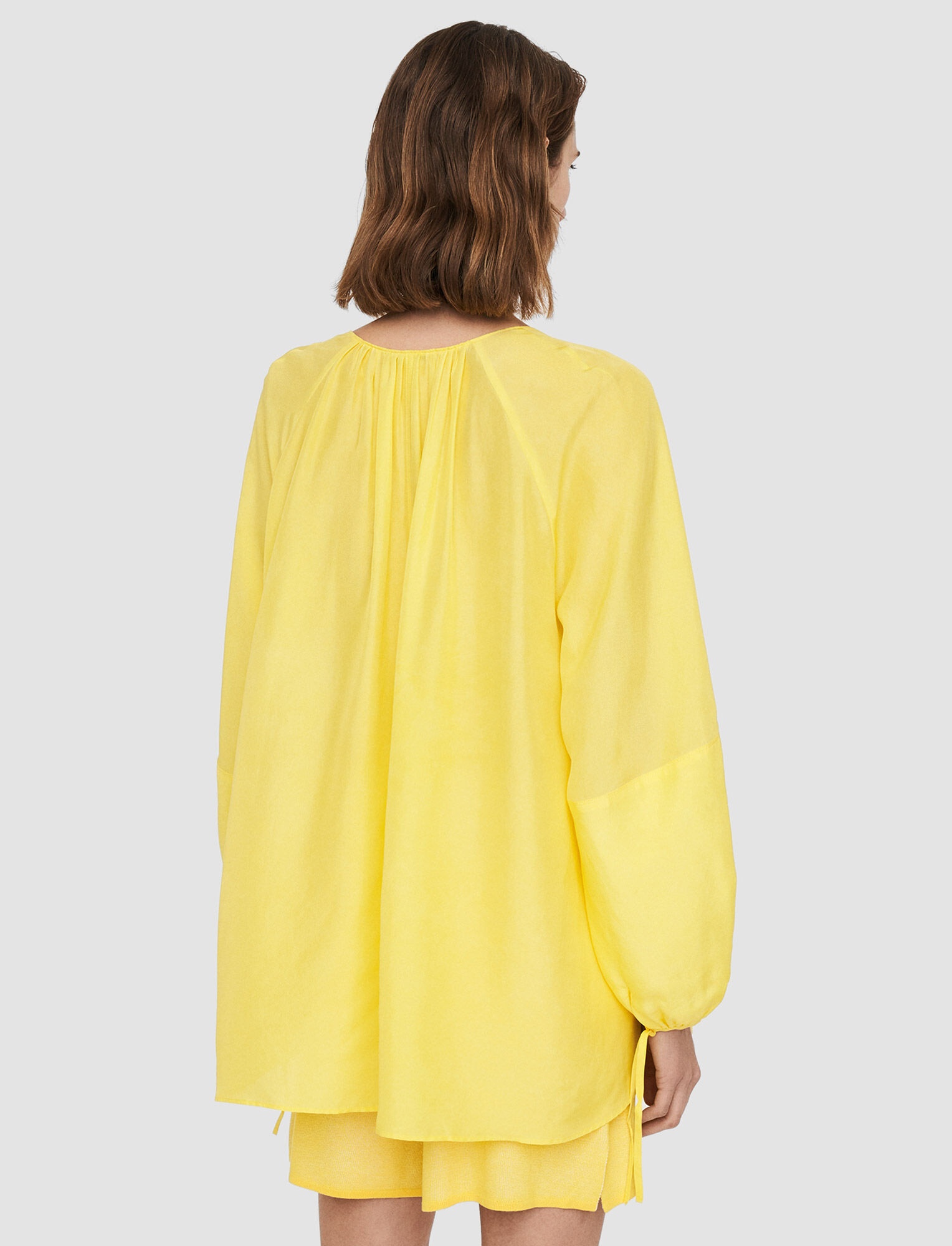 Silk Habotai Baume Blouse - 4