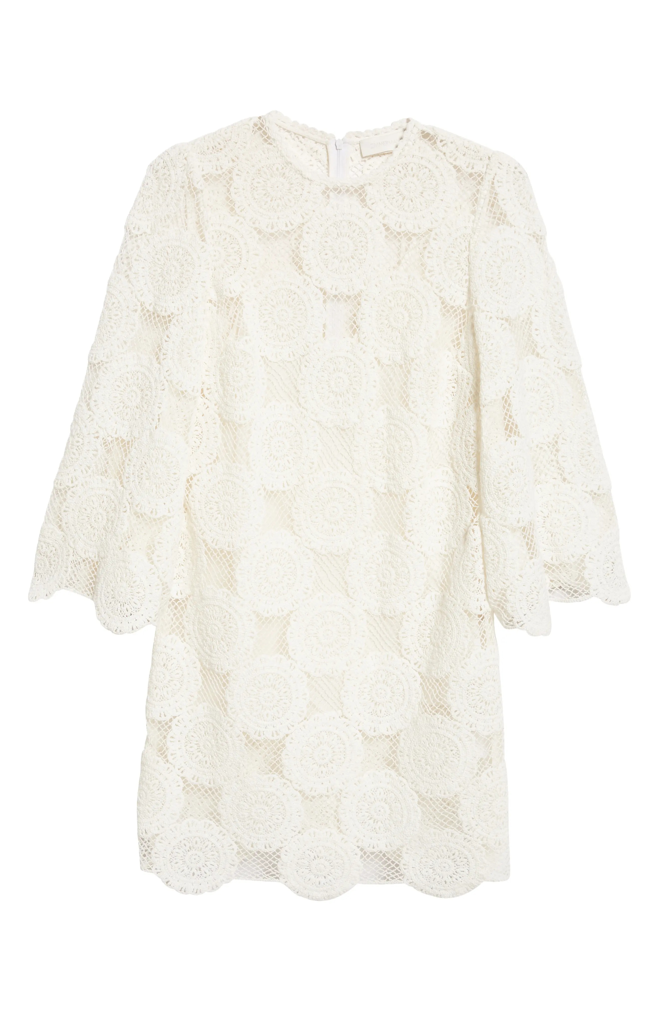 Junie Cotton Lace Tunic Dress - 5