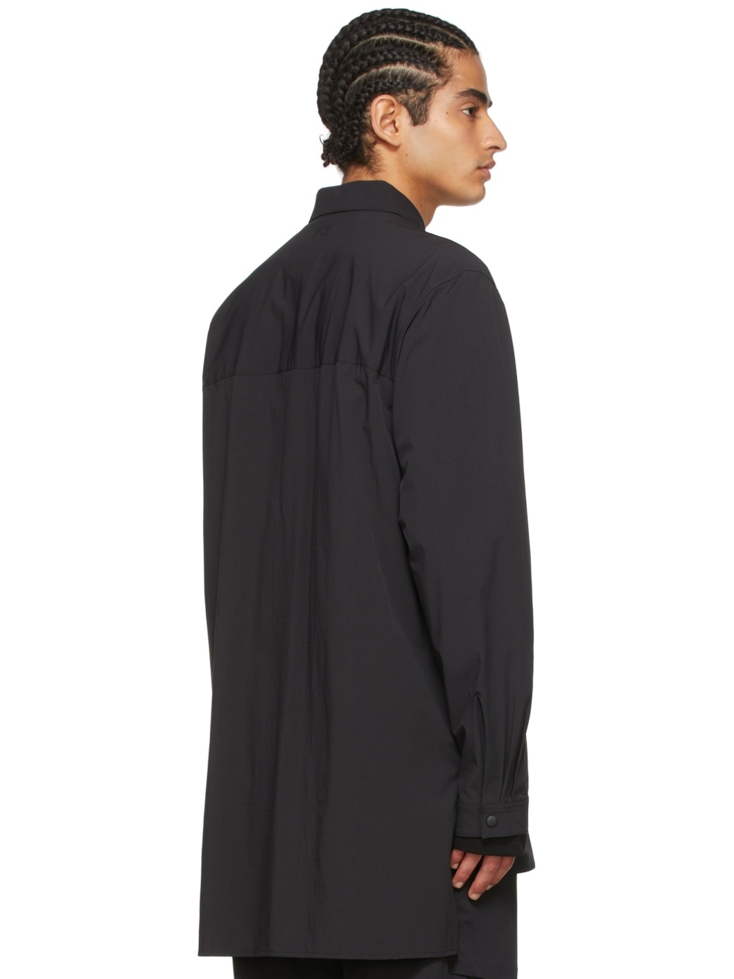 Black Nylon Shirt - 3