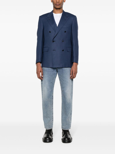 Canali double-breasted blazer outlook