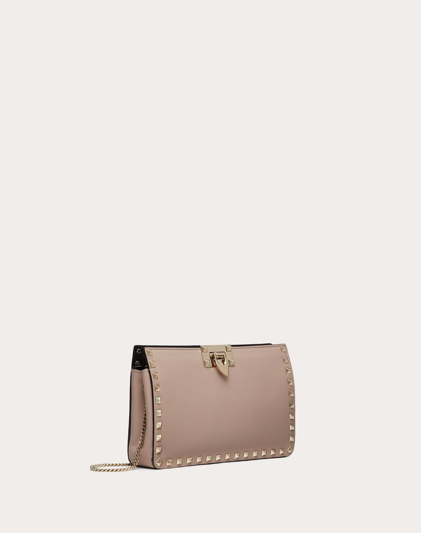 Rockstud Calfskin Clutch - 2