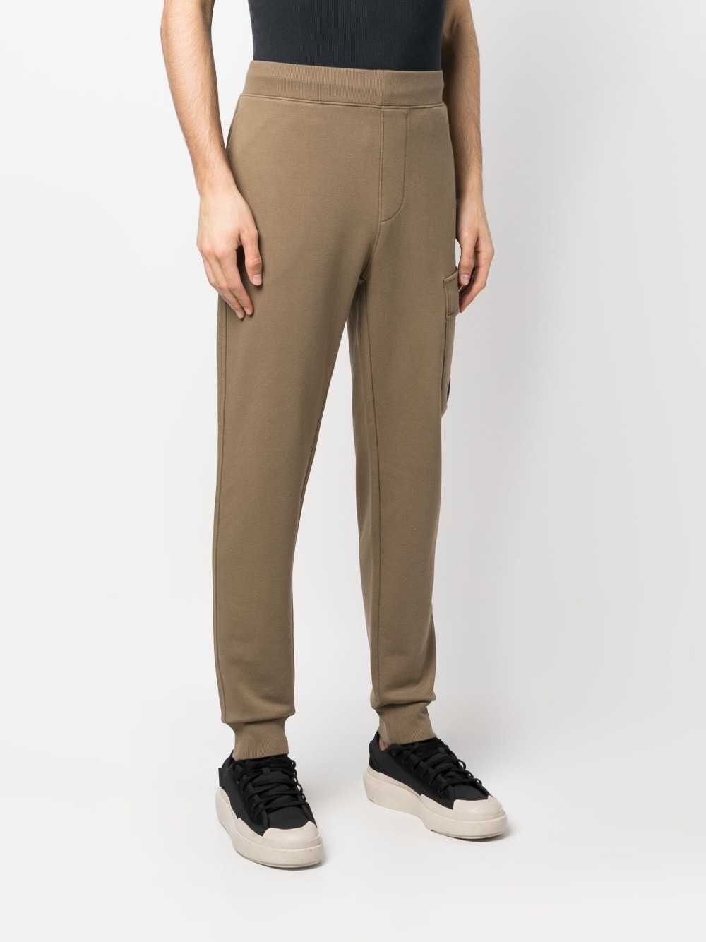 side logo-patch track pants - 3