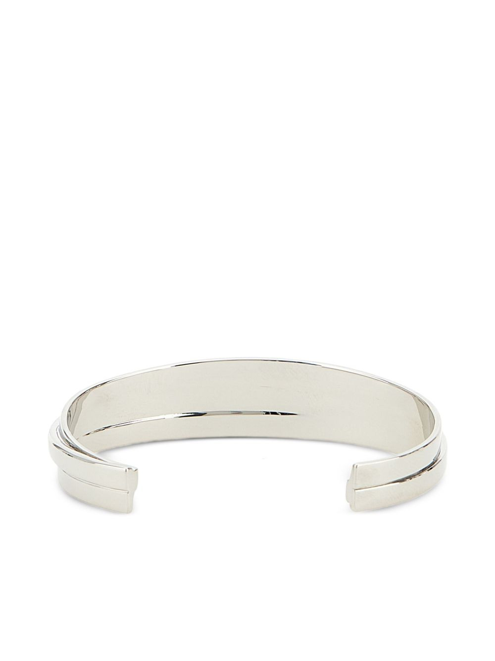 numerical-engraved cuff bracelet - 3