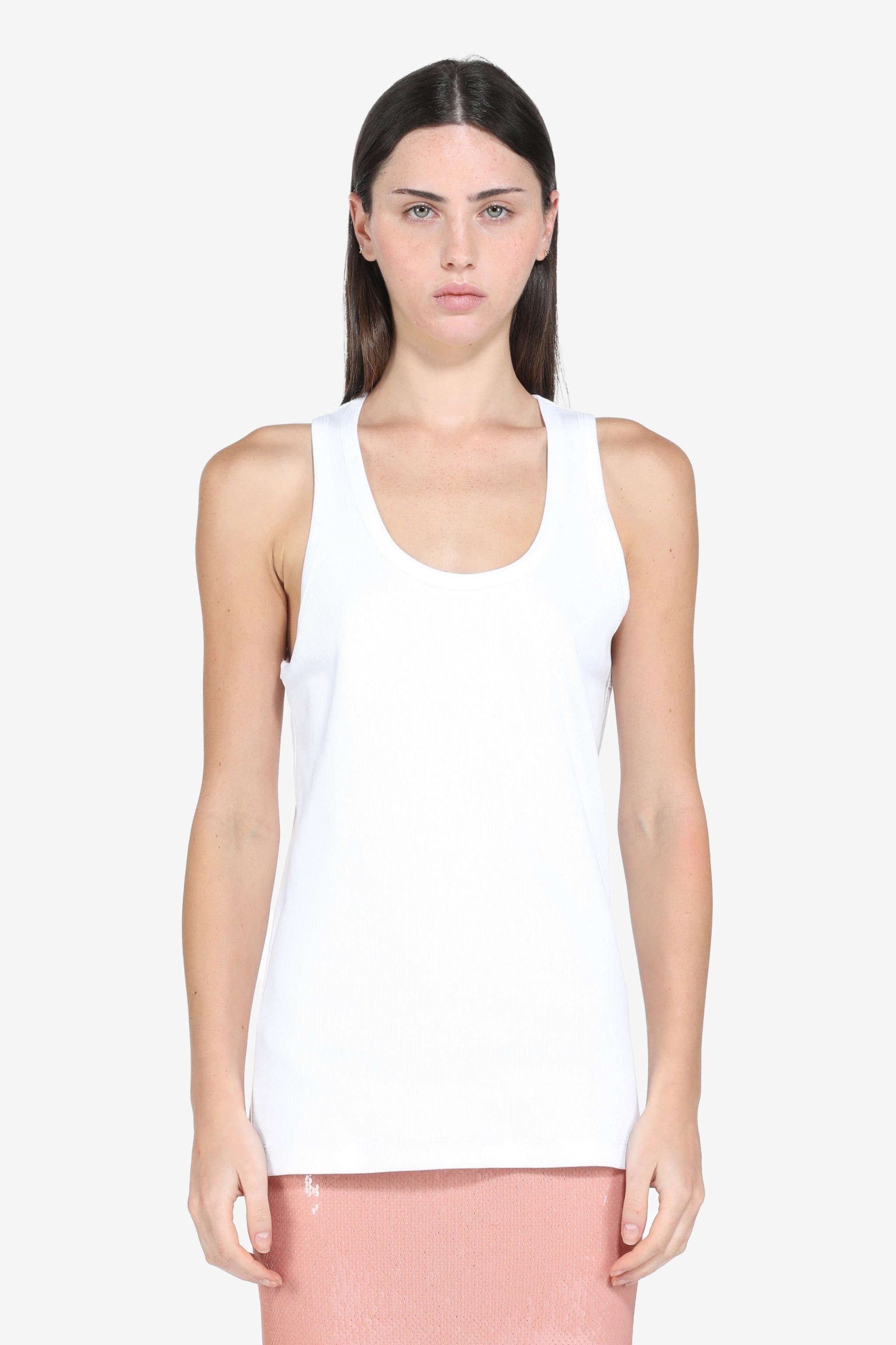 RIBBED TANK TOP - 1