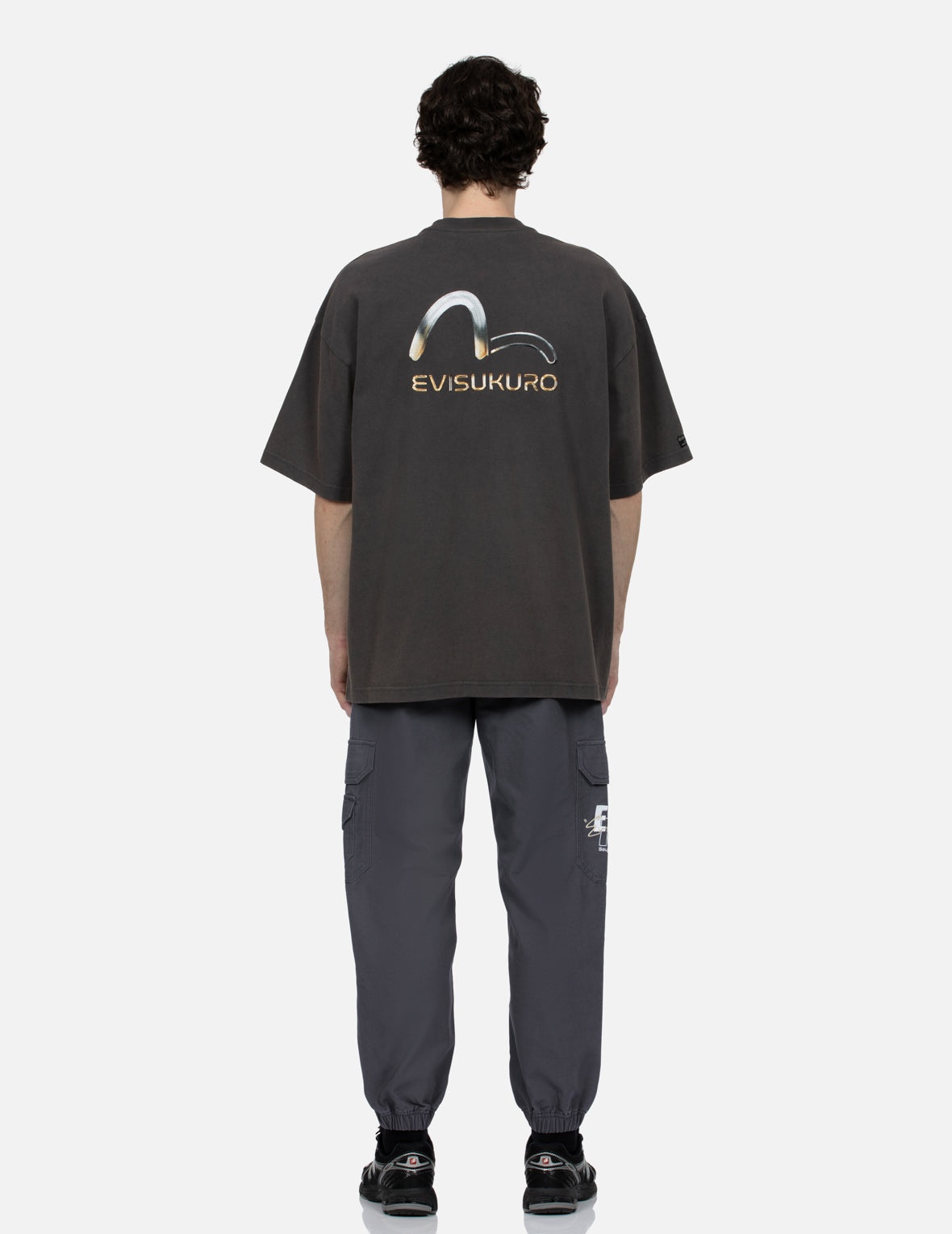 Logo Embossed Patch Fashion fit Cargo Pants - 5