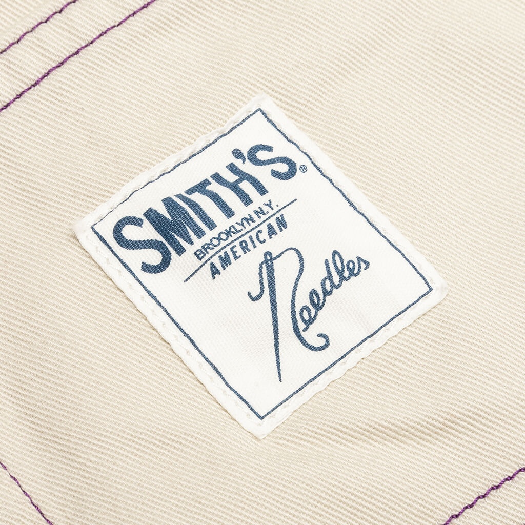 NEEDLES X SMITH'S COTTON TWILL PAINTER PANT - BEIGE - 4