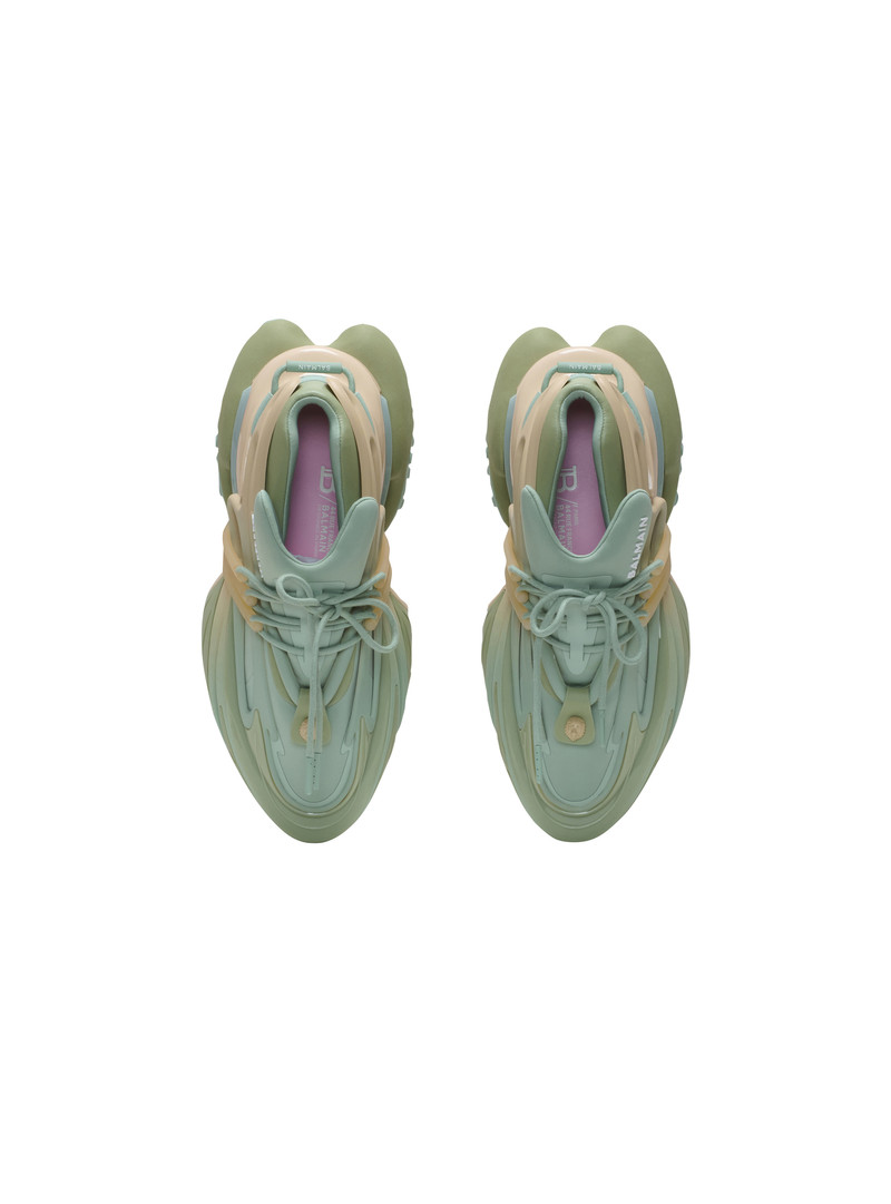 Unicorn trainers in neoprene and calfskin 3