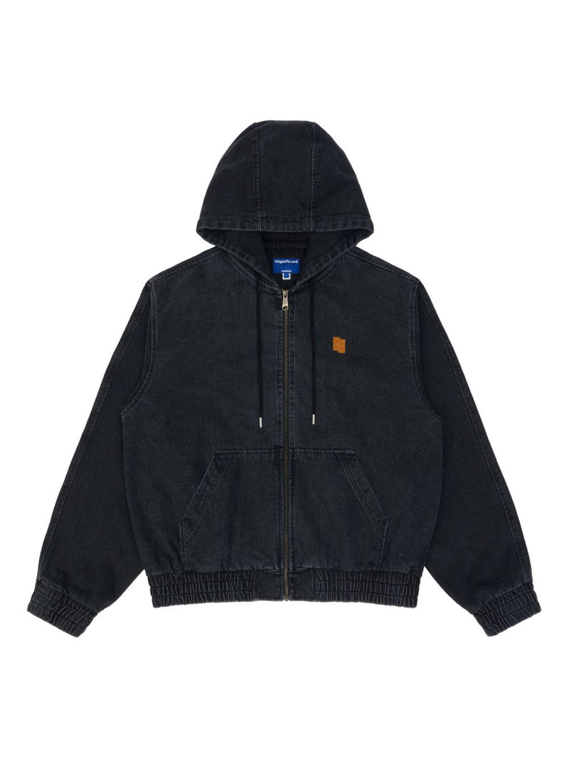 hooded drawstring jacket 1