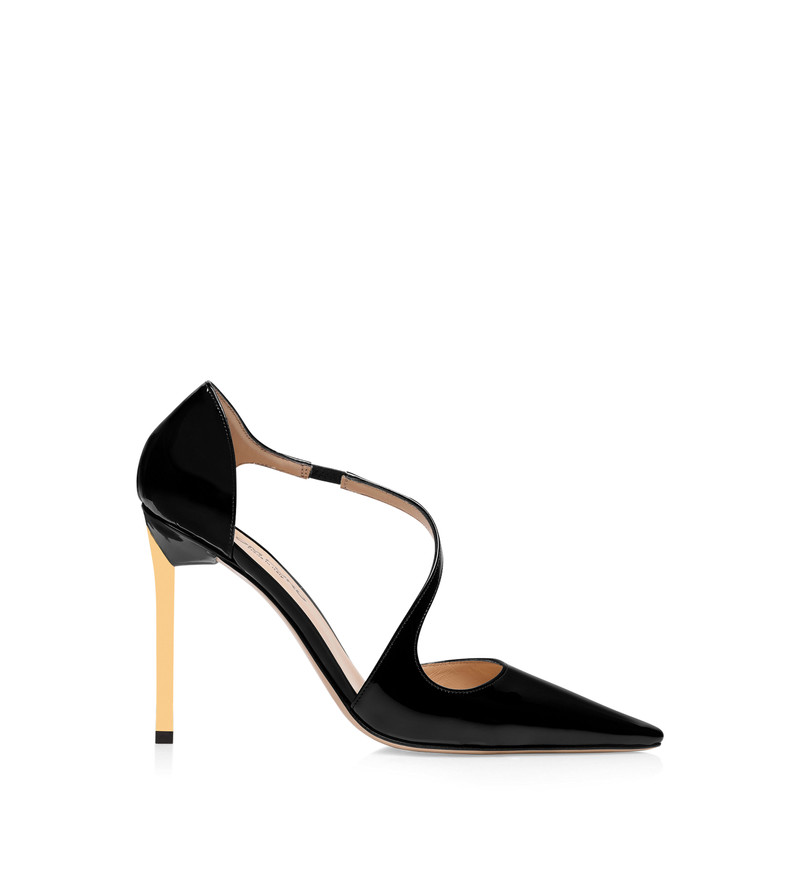 PATENT LEATHER NEWTON PUMP 1