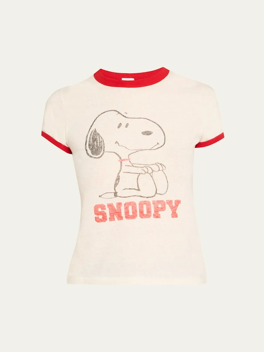 60s Graphic Ringer Tee - 1