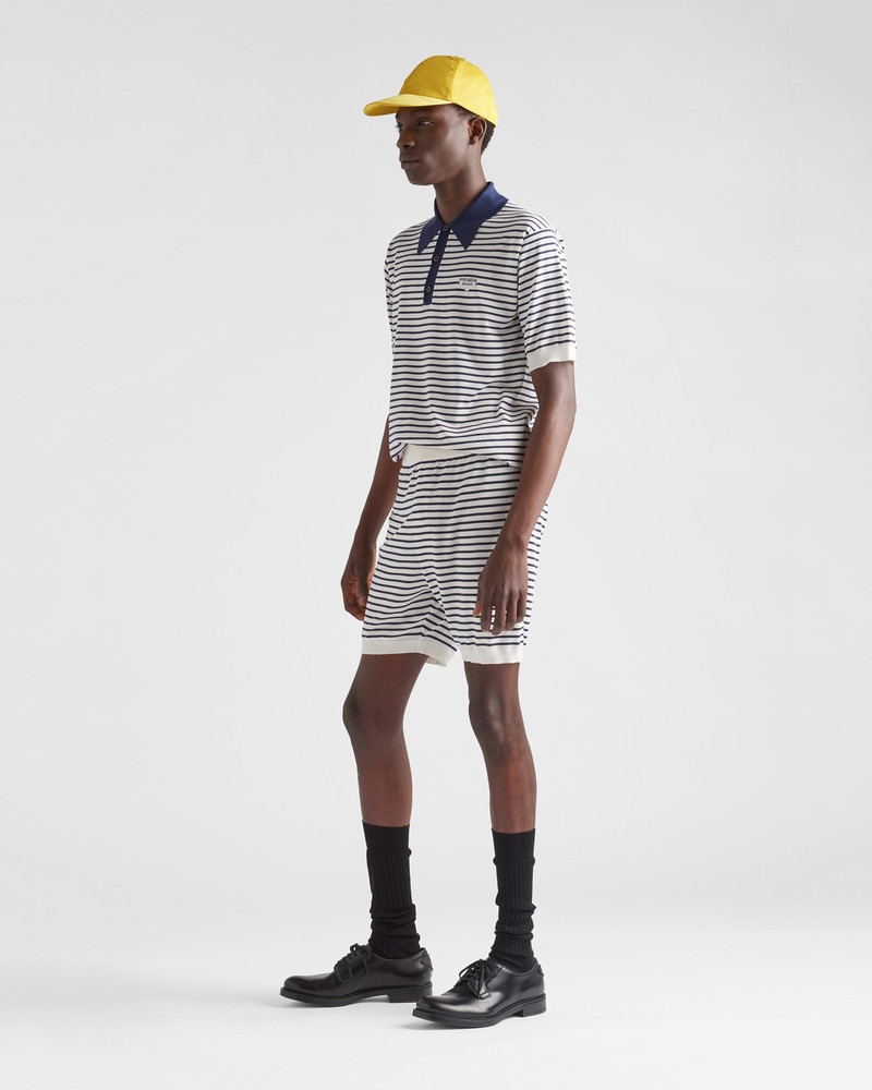 Silk and cotton shorts 4