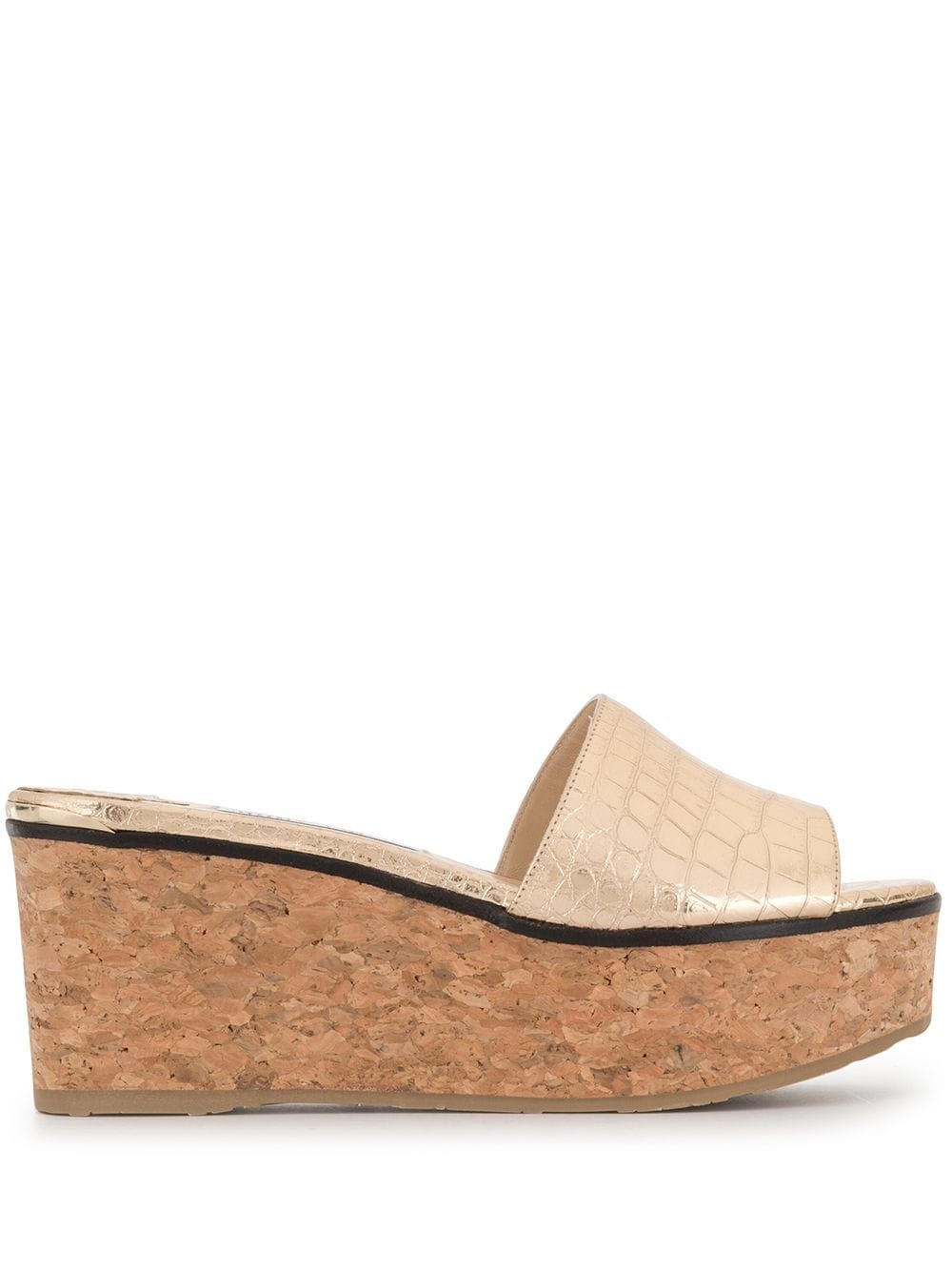 Deedee 80mm wedge sandals - 1