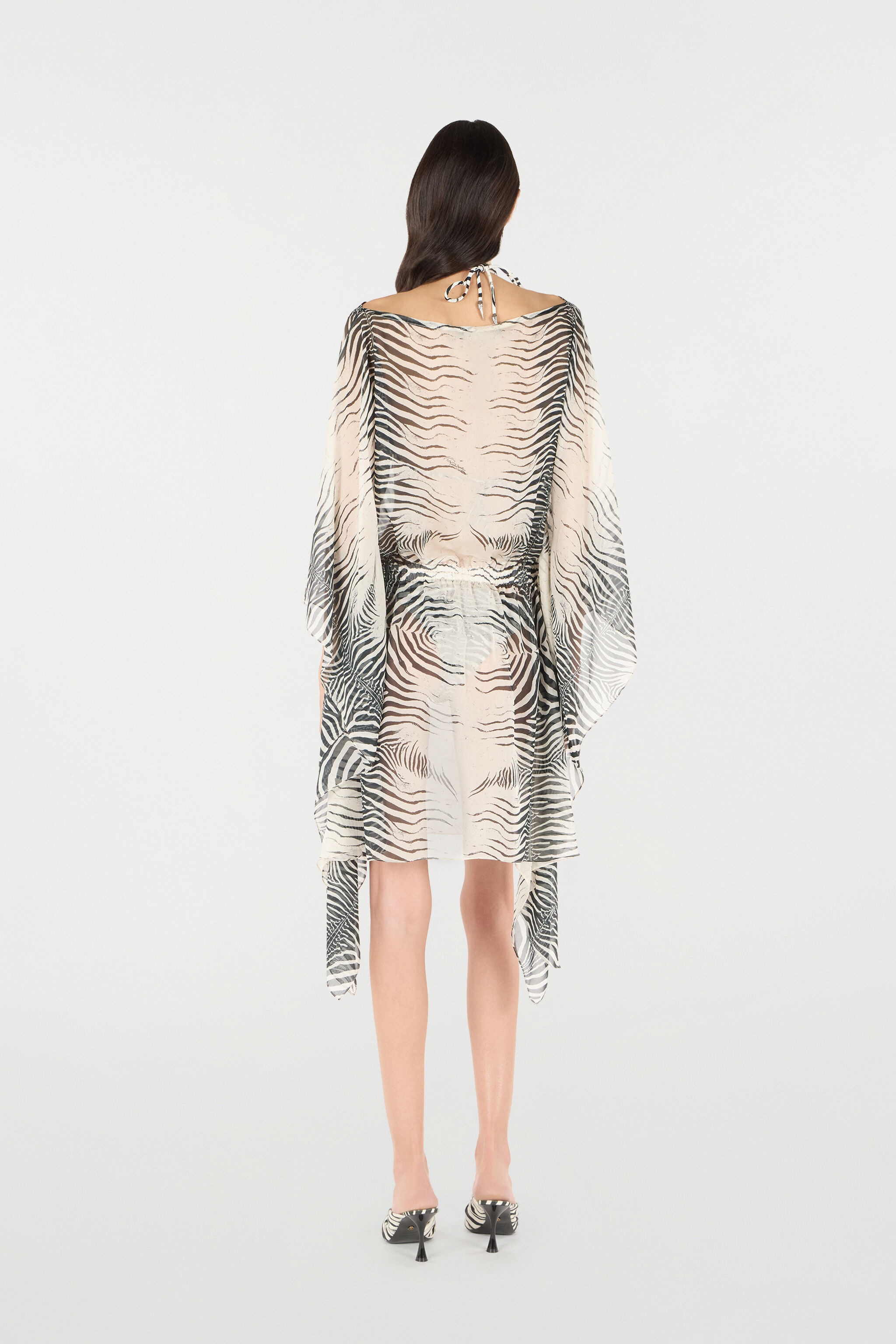 Zebra-Print Caftan - 4