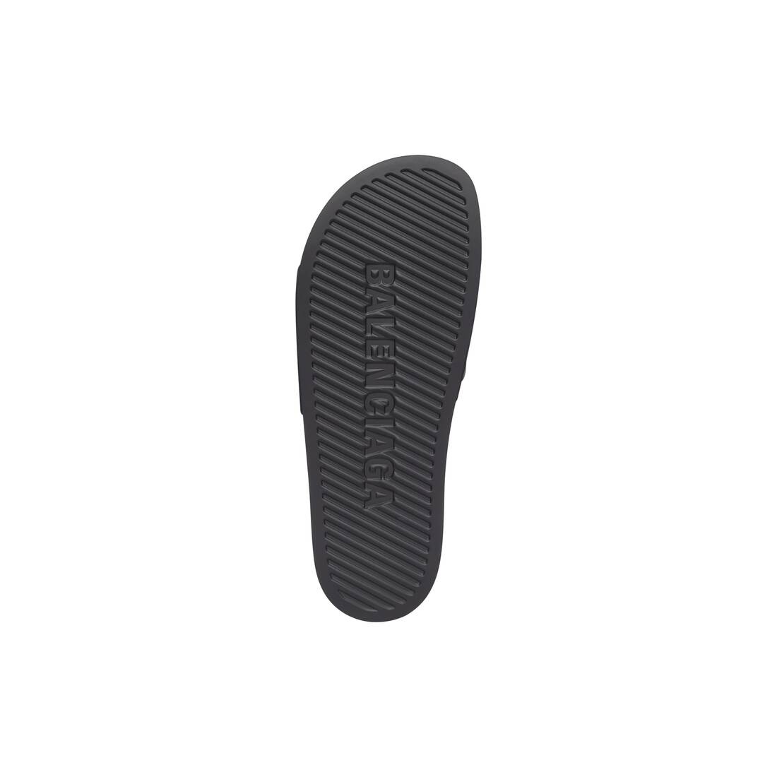 Women's Cities Paris Pool Slide Sandal in Black - 6