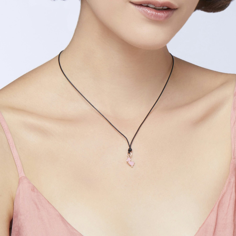 DoDo ROSE GOLD & ENAMEL DODO JUNIOR CHARM outlook