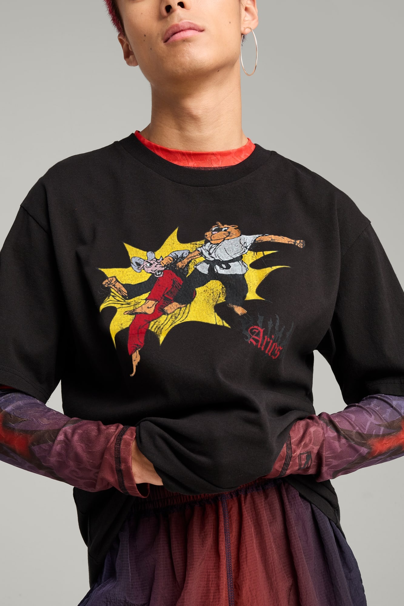 PUMA x ARIES Graphic Tee Unisex - 7