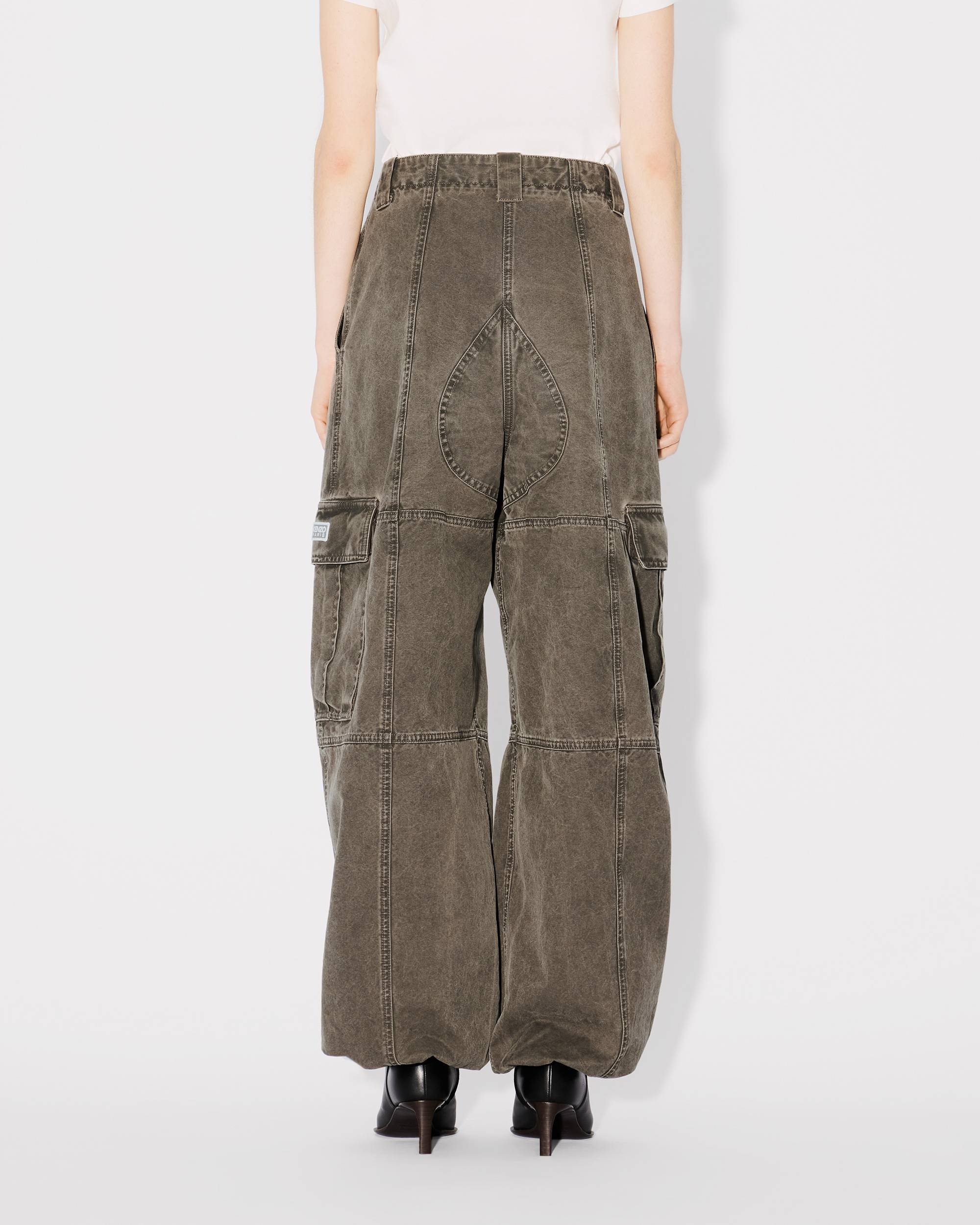 Cargo pants in cotton canvas - 5