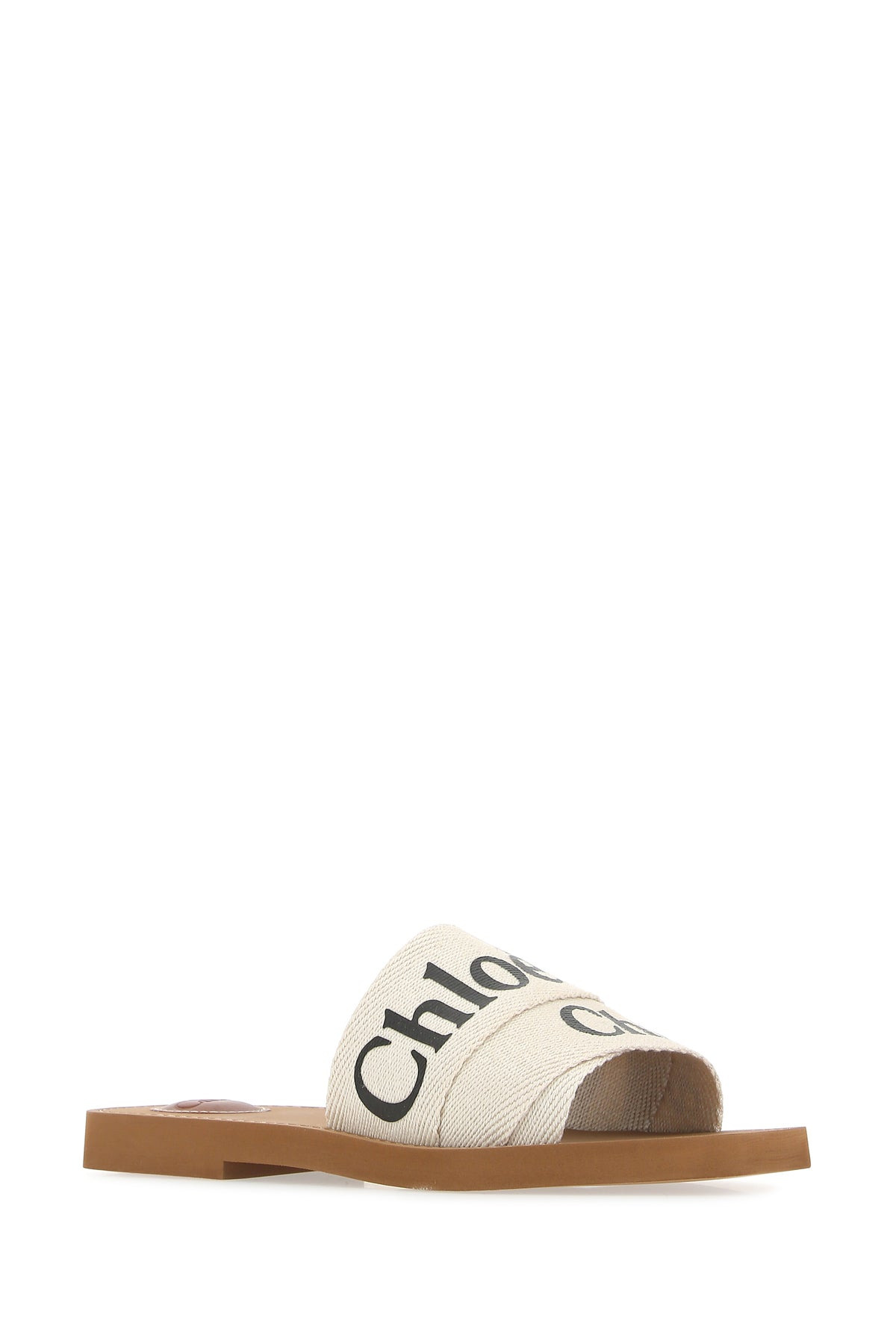 Sand linen Woody slippers - 2