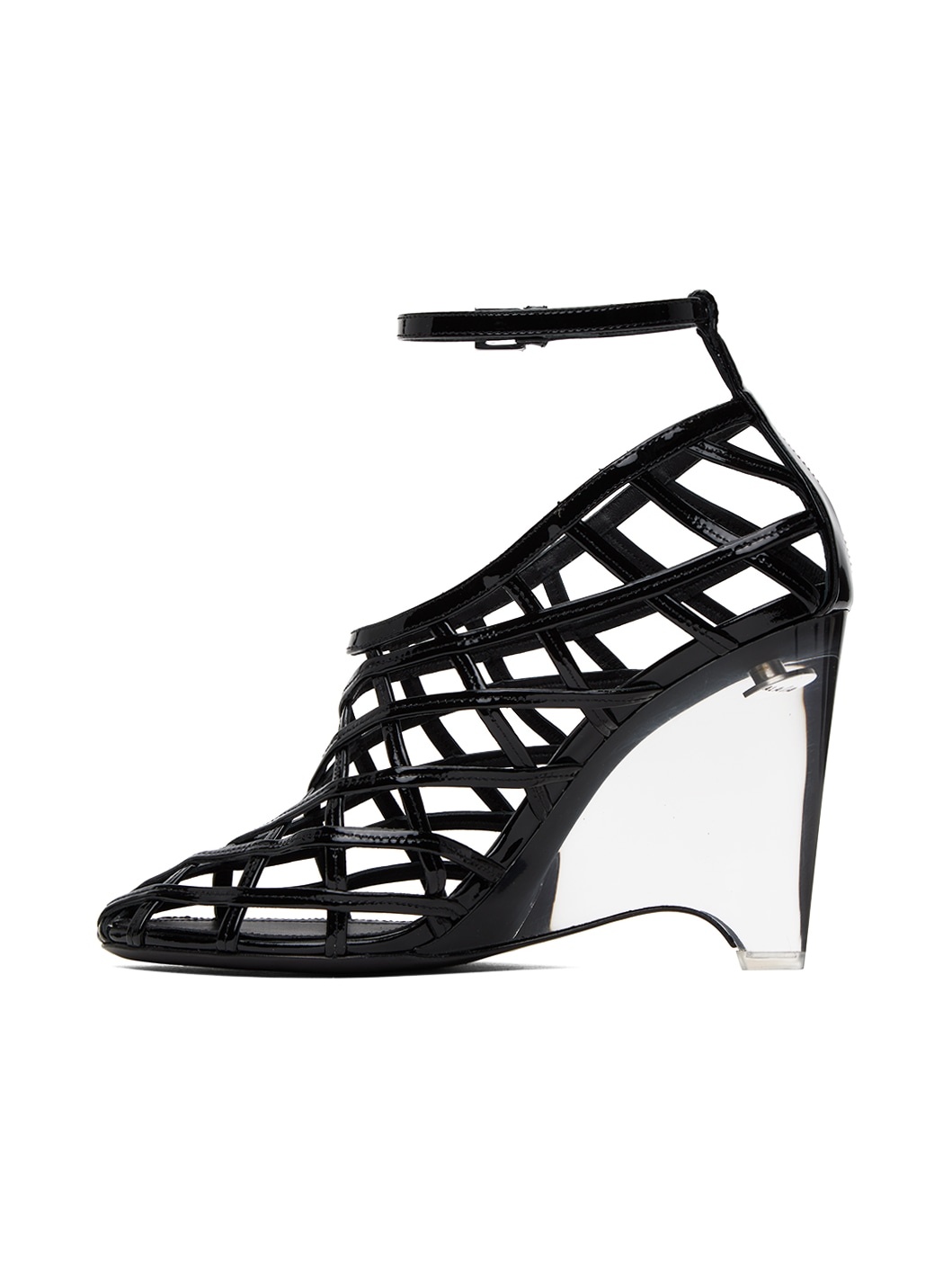 Black 'La Cage' Heels - 3