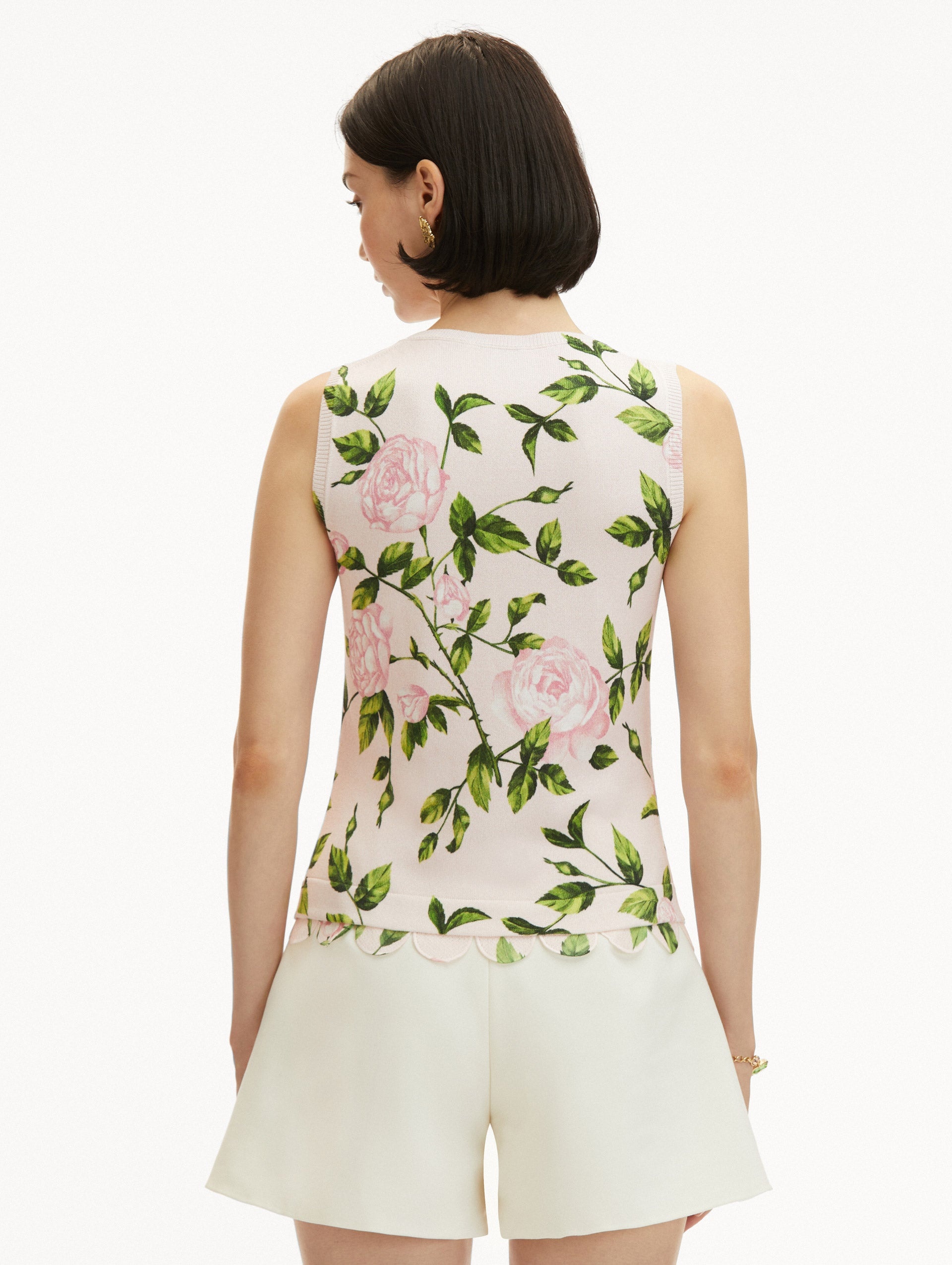 ENGLISH ROSE PRINTED TANK - 4
