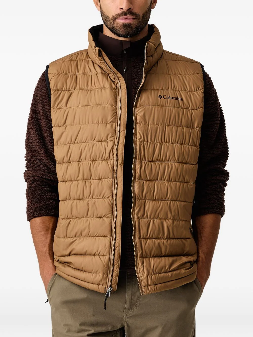 quilted gilet - 1