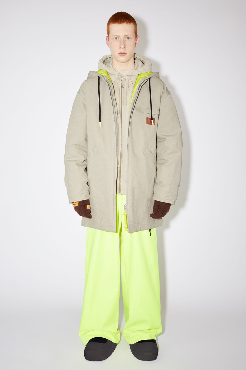 Acne Studios Cotton parka - Mushroom beige outlook