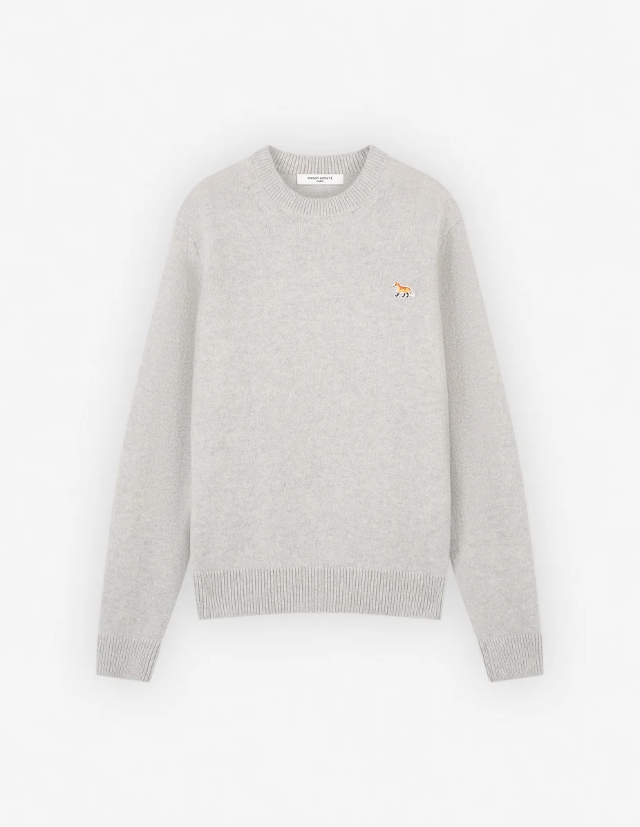 BABY FOX PATCH REGULAR JUMPER - 1