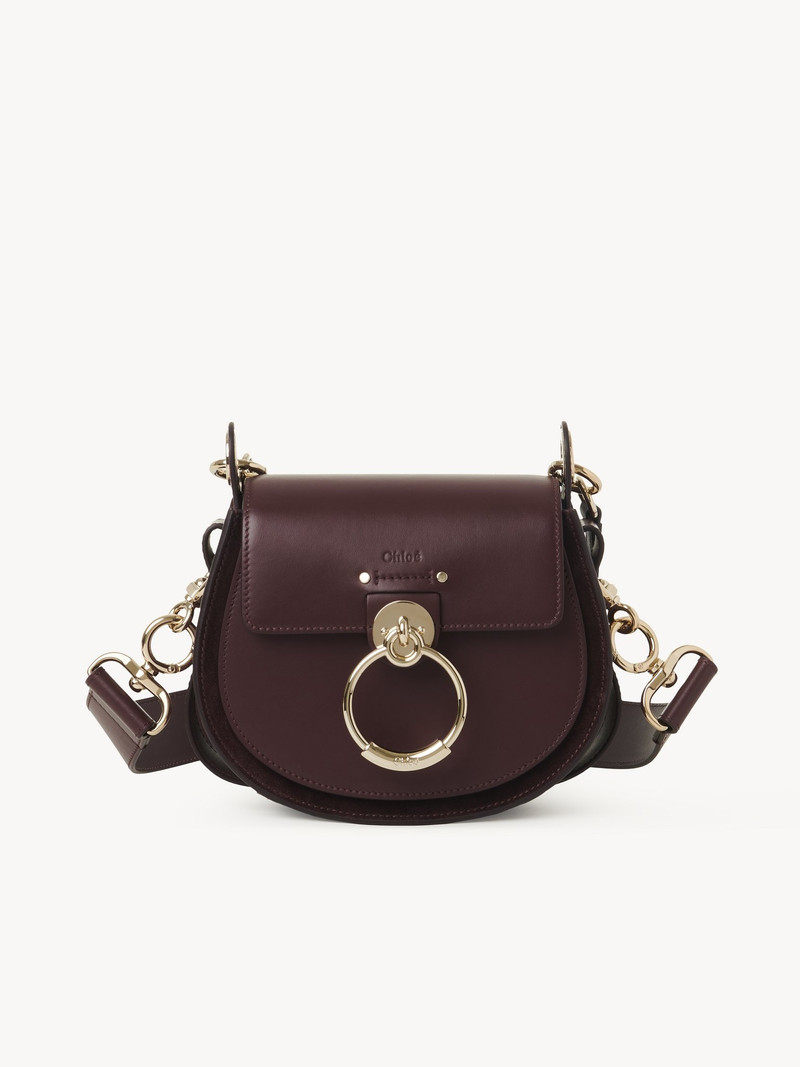 SMALL TESS BAG IN SHINY & SUEDE LEATHER 1
