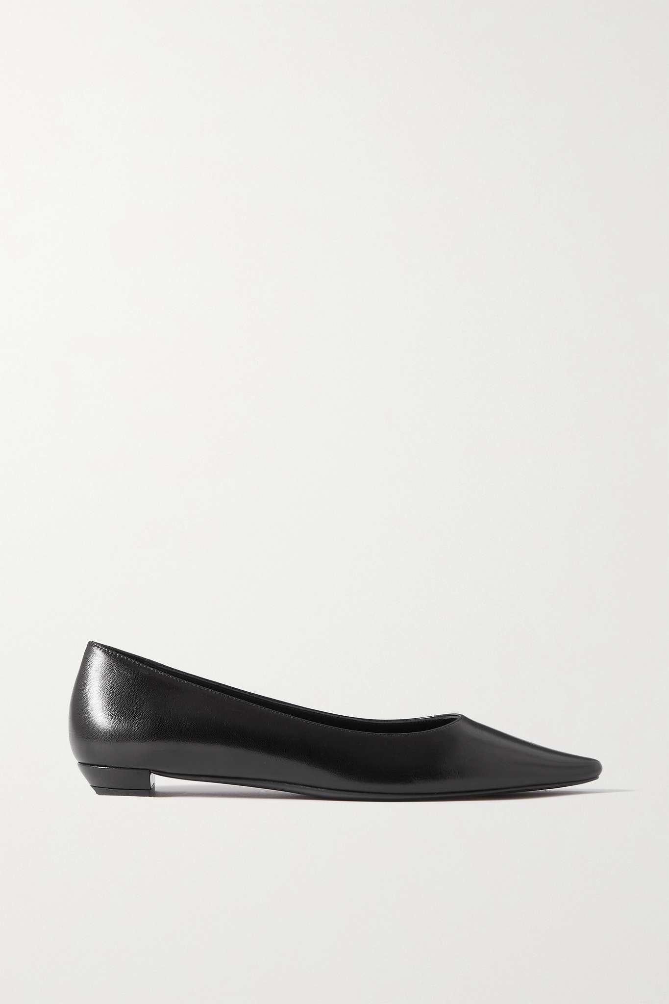 Claudette leather point-toe flats - 1
