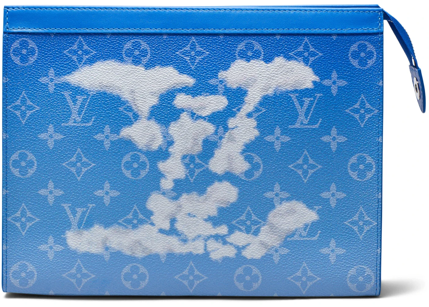 Louis Vuitton Pochette A4 Clouds Monogram Blue - 1