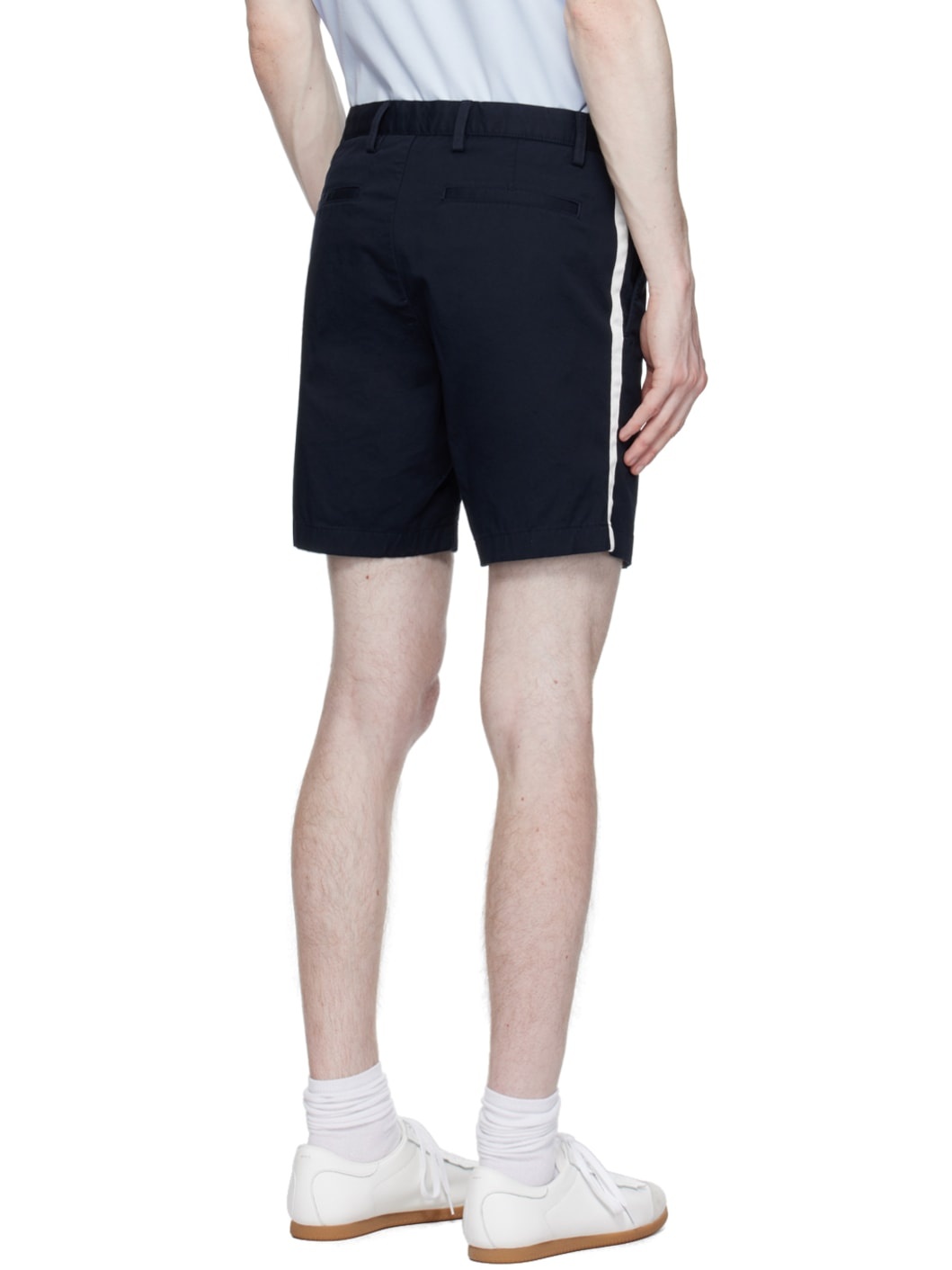 Navy Zaine Shorts - 3
